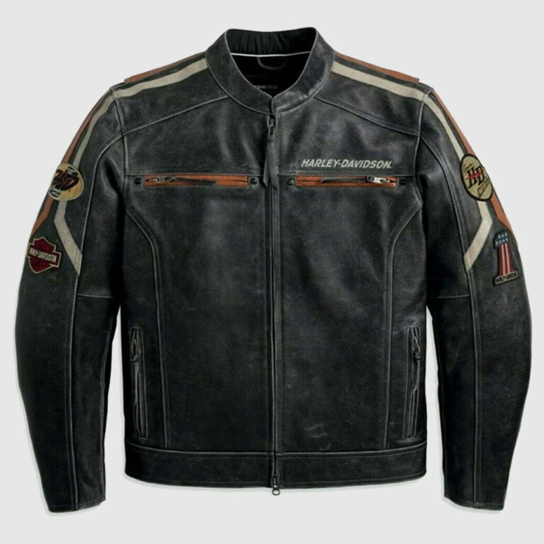 Harley Davidson leather jacket men - Flying Leather Jacket